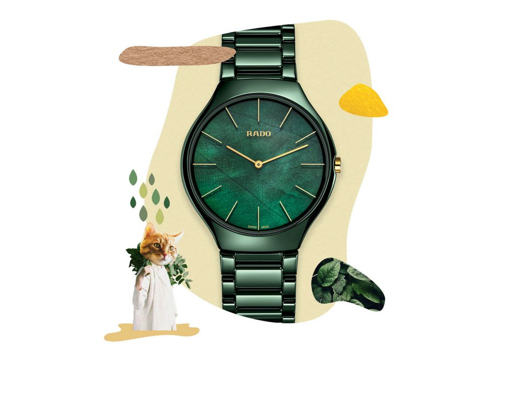 Rado-nature-collection-green-face-green-strap